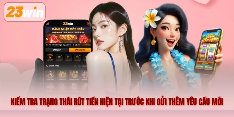 Nếu yêu cầu chưa được xử lý, nên kiểm tra trạng thái hiện tại trước khi gửi thêm yêu cầu mới